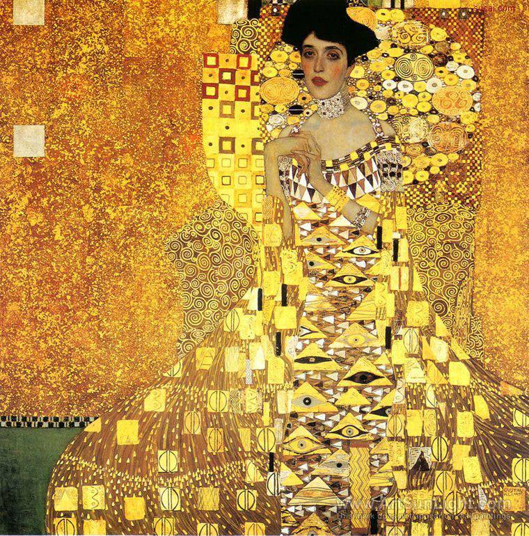 Gustav Klimt: Frau in Gold