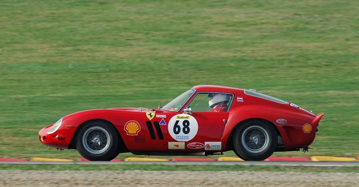 Ferrari 250 GTO at Mugello Circuit in Italy. By Dan74 - stock.adobe.com